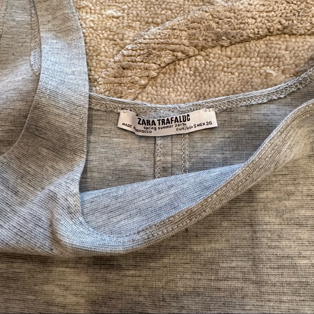 Zara Grey Bodycon Dress - Picture 5 of 5